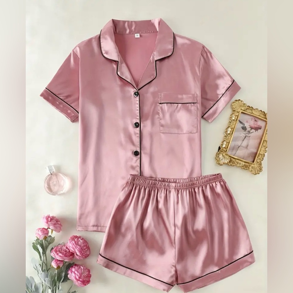 Satin Pajama Set - Package never opened